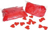 2x Hartjes papier confetti  250 gram - Feestdecoratie- tafeldecoratie-valentijn/trouwdecoratie