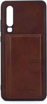 FONU Backcase Hoesje Met Kaarthouder Huawei P30 - Bruin