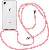 iMoshion Backcover met koord iPhone Xr hoesje - Roze