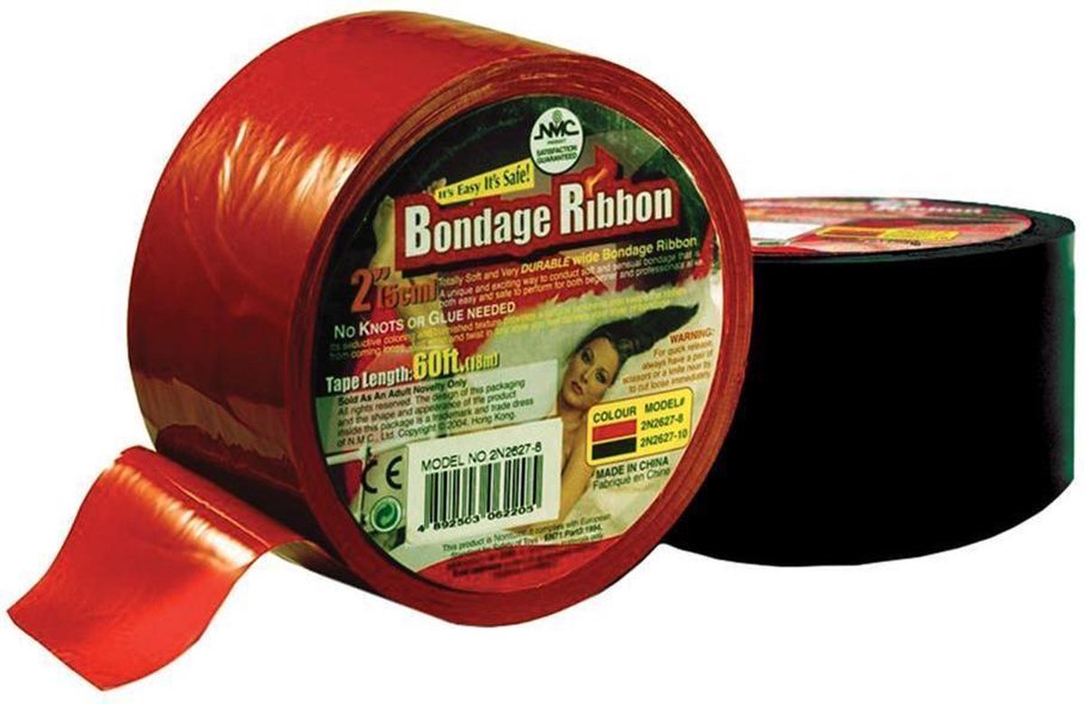 Bondage Ribbon - Zwart - Bondage