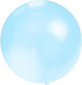 Ballon 24 inch Ø 60 cm baby blauw