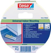 tesa UNIVERSAL INDOOR 64958-00008-05 Dubbelzijdige montagetape tesa Professional Wit (l x b) 5 m x 19 mm 1 stuk(s)