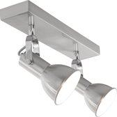 Moderne Plafondlamp - Nickel - E14 fitting | Burlington