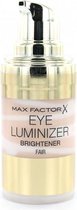 Max Factor Eye Luminizer Brightener Foundation - Fair