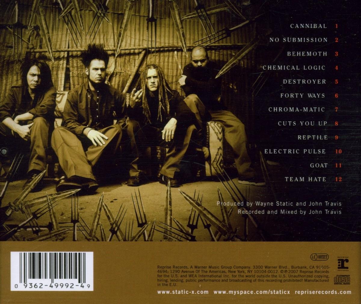 Cannibal, StaticX CD (album) Muziek