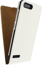 Mobilize Ultra Slim Flip Case Huawei Ascend G6 4G White