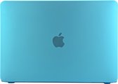 Apple MacBook Air 13 (2018-2020) Case - Mobigear - Matte Serie - Hardcover - Blauw - Apple MacBook Air 13 (2018-2020) Cover