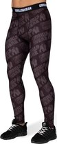 Gorilla Wear San Jose Men's Tights - Zwart/Grijs - L