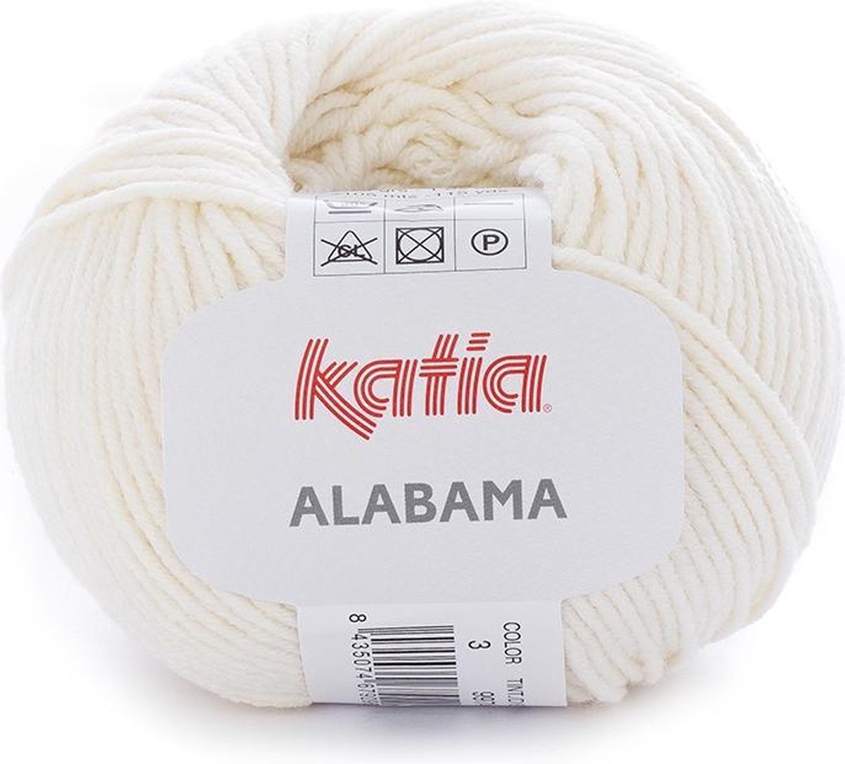 Katia Alabama - 03 ecru - Katoen/Acryl Garen