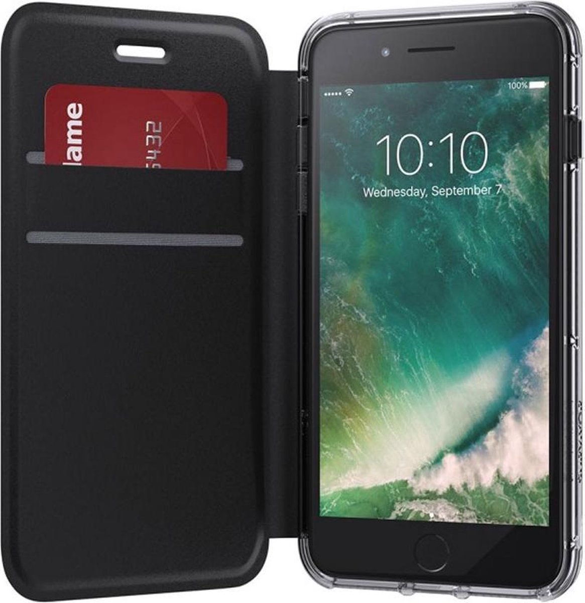 GRIFFIN Survivor Transparant Wallet Hoes iPhone 6 / 6S / 7 PLUS