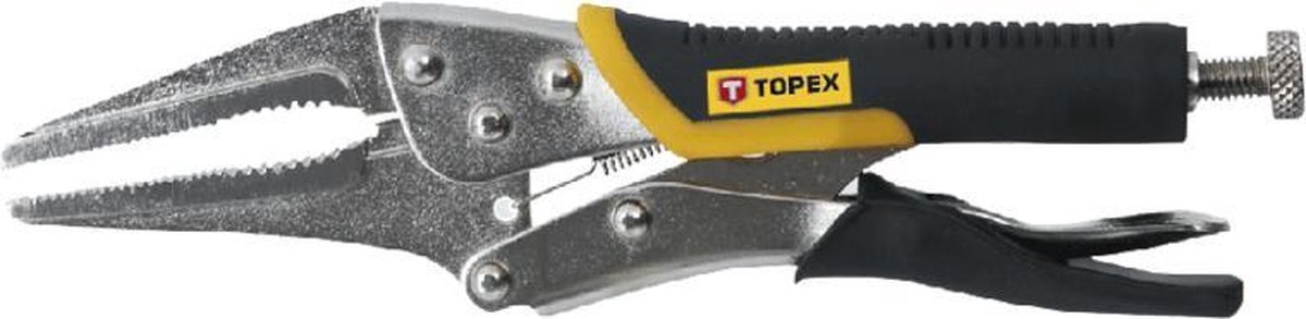 Topex - Lange Klemtang - 225 mm - Ergonomische Handgreep - Staal