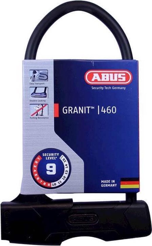 Antivol U Abus Granit 460/23 - 23 cm - Noir | bol.com