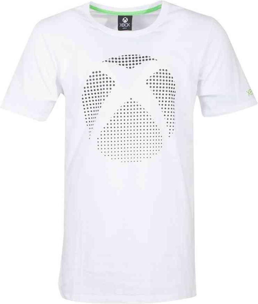 Xbox Heren Tshirt -XL- Dot Logo Wit