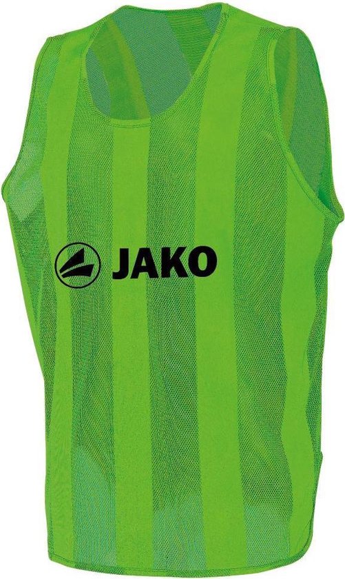 Foto: Jako overgooier hesjes trainingsaccessoires groen sr