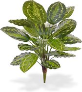 Calathea Roseopicta kunstplant 65 cm boeket