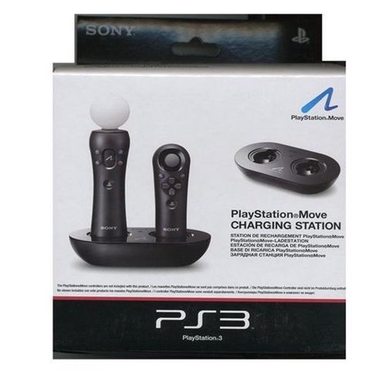 Sony PlayStation Dubbel Docking Station Zwart (PS3)
