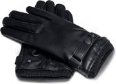NapoUOMO ECO lederen touchscreen handschoenen | Zwart | Maat S