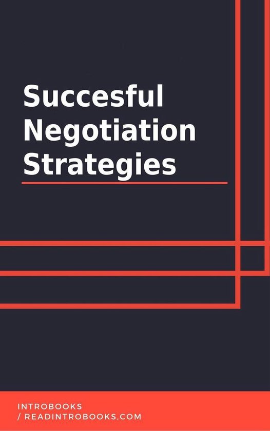 Succesful Negotiation Strategies - cover