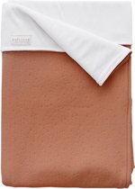 Bamboom Happy Dubbel Wiegdeken Roest 75 x 100 cm