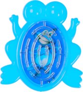 Lg-imports Geduldspelletje Doolhof Kikker 5 Cm Blauw