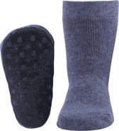 Chaussettes antidérapantes Ewers Stoppi uni jeans Taille: 29-30