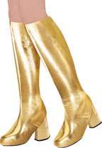 Glimmende gouden laarzen dames 41 | bol.com
