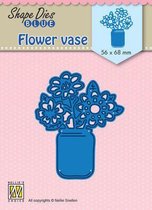 SDB081 Snijmal Nellie Snellen flower vase -  bloemenvaas - vaas met bloemen