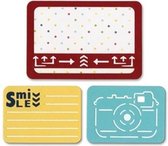 Sizzix Thinlits Mal Set - Smile for the Camera 3Pak 659755 Life Made Simple