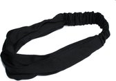 Haarband Bandana 3-in-1 Basic Zwart
