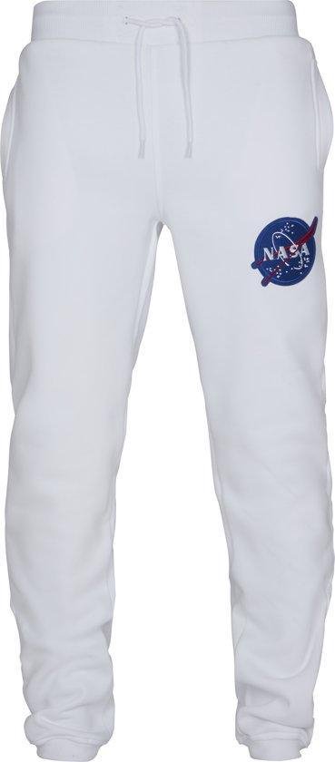 Heren Southpole NASA Insignia Logo Sweatpants wit