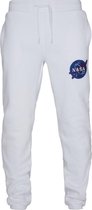 Pantalon de survêtement Southpole NASA Insignia Logo pour homme blanc