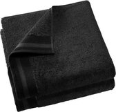 De Witte Lietaer handdoek Excellence 50x100 black