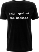 Rage Against The Machine Heren Tshirt -XL- Molotov Zwart