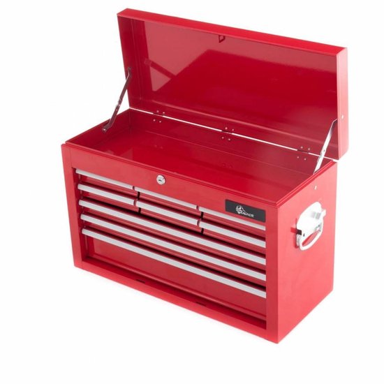 Ragnor à outils Ragnor avec 9 tiroirs - rouge