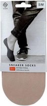 Steps - Sneaker sokken - Skin - kruipen niet onder je voet - Unisex - S/M - Maat 35-38
