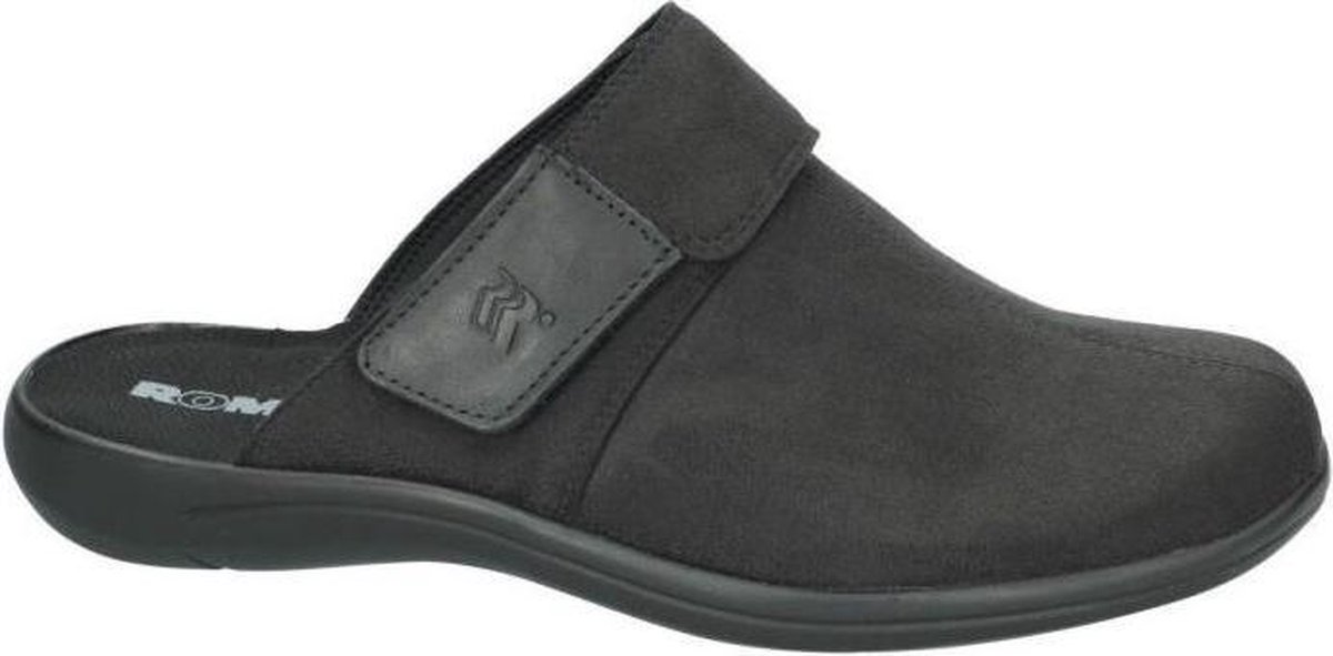 Romika -Heren zwart pantoffel/slippers maat 41 - Schoenen.nl