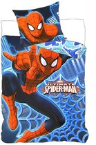 Marvel Spider-Man Een-Persoons Dekbedovertrek 140x200 cm  - Officiële Merchandise