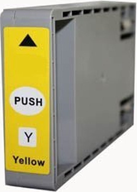Cartouche d'encre de marque propre pour Epson T7554 jaune 4000 pages Toners-buy_fr