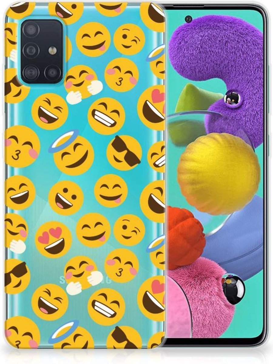 Samsung Galaxy A51 TPU bumper Emoji