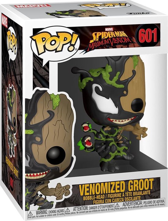 Foto: Funko pop venomized groot marvel spider man maximum venom 601