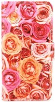 Rozen Boekmodel Hoesje Samsung Galaxy S9 - Roze