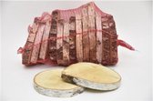 Hout En Stokken - Berkschijf Rond 23-27 Cm, 15 Stuks In Net