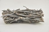 Hout En Stokken - Grape Branch Bundle 30*15 Cm White Washed