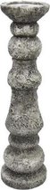 Kandelaren - Kandelaar Lava - steengrijs - L14xB14xH50 cm