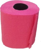 6x Fuchsia toiletpapier rol 140 vellen - Fuchsia roze thema feestartikelen decoratie - WC-papier/pleepapier