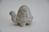 Figuren - Ceramic Turtle 12.5x9x10cm Grey