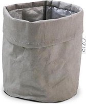 Plantenzak - Sizo Paper Bag Grey D15 H15cm