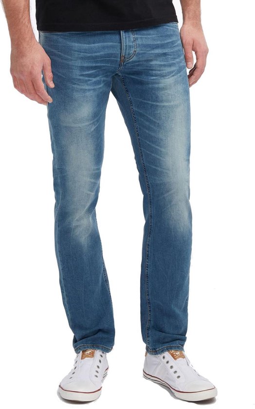 Mustang Oregon Slim Fit Jeans voor heren, Lichtgrijs denim (311), 36W / 36L