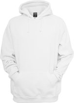 Heren - Mannen - Extra dik en zacht - Dikke kwaliteit - Casual - Modern - Classic - Streetwear - Urban - Effen - Basic - Plain Hoodie wit