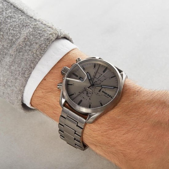 Diesel MS9 horloge - Zwart | bol.com